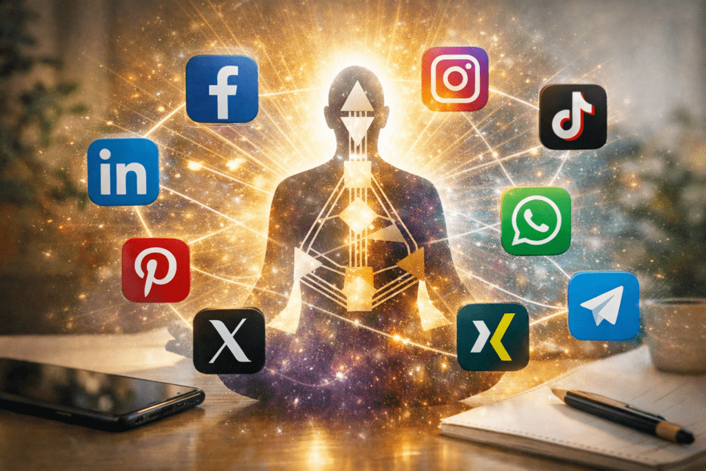 Social-Media Plattformen und Human Design